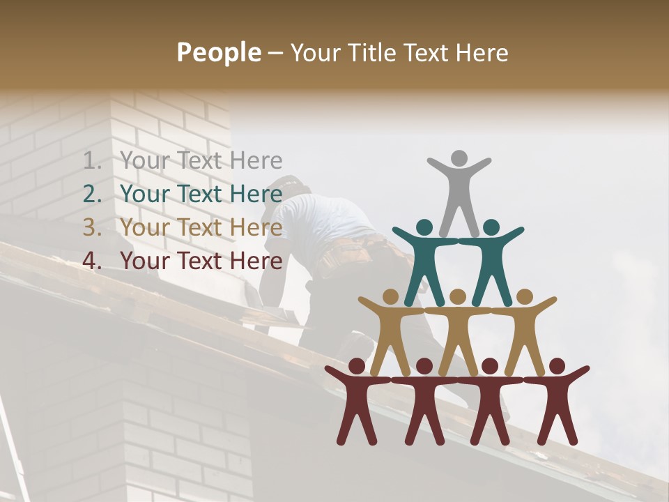 Roof Renovation PowerPoint Template