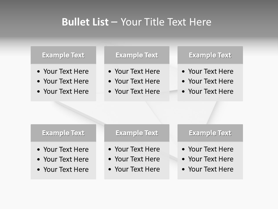 Envelope Symbol PowerPoint Template