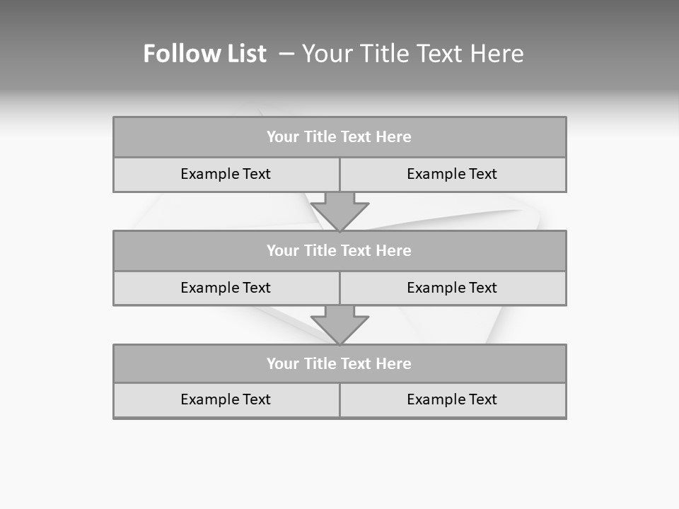 Envelope Symbol PowerPoint Template