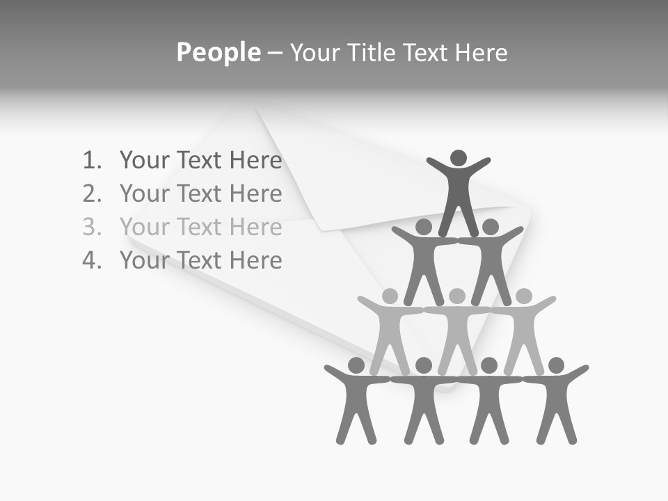 Envelope Symbol PowerPoint Template