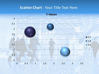 People In Business Center PowerPoint Template