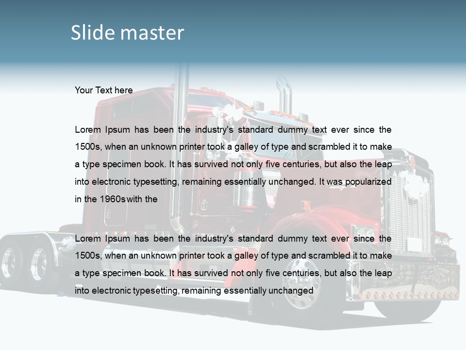 Robot In Standby Pose Waiting For Next Work Step In The Production Line. PowerPoint Template