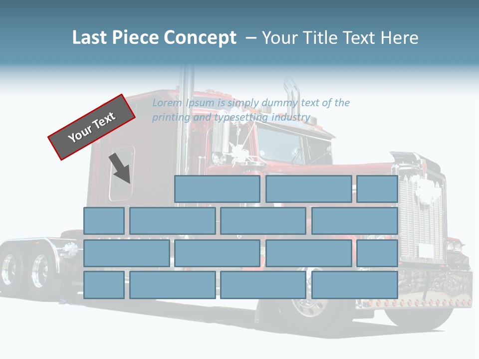 Robot In Standby Pose Waiting For Next Work Step In The Production Line. PowerPoint Template