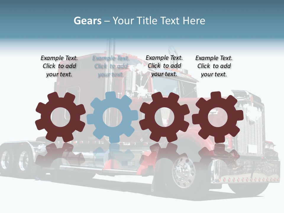 Robot In Standby Pose Waiting For Next Work Step In The Production Line. PowerPoint Template