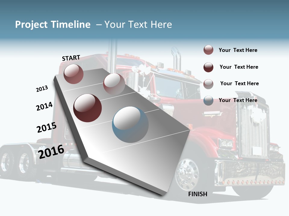 Robot In Standby Pose Waiting For Next Work Step In The Production Line. PowerPoint Template