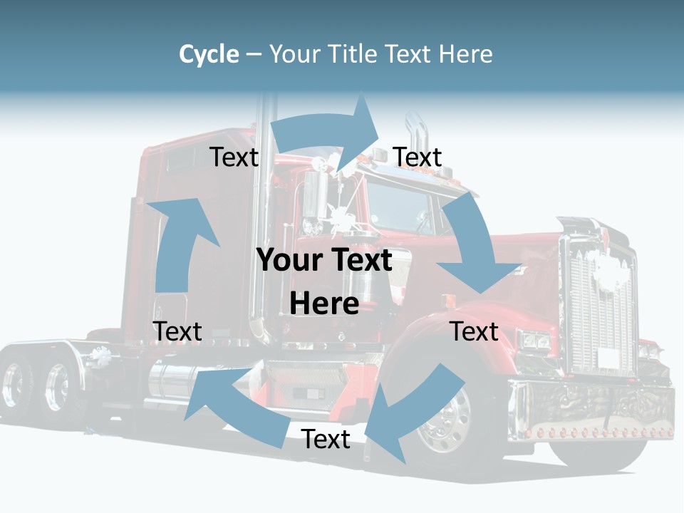 Robot In Standby Pose Waiting For Next Work Step In The Production Line. PowerPoint Template