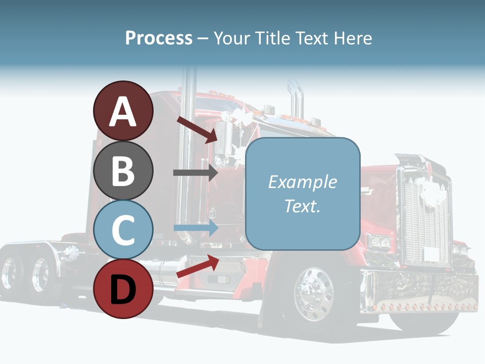 Robot In Standby Pose Waiting For Next Work Step In The Production Line. PowerPoint Template