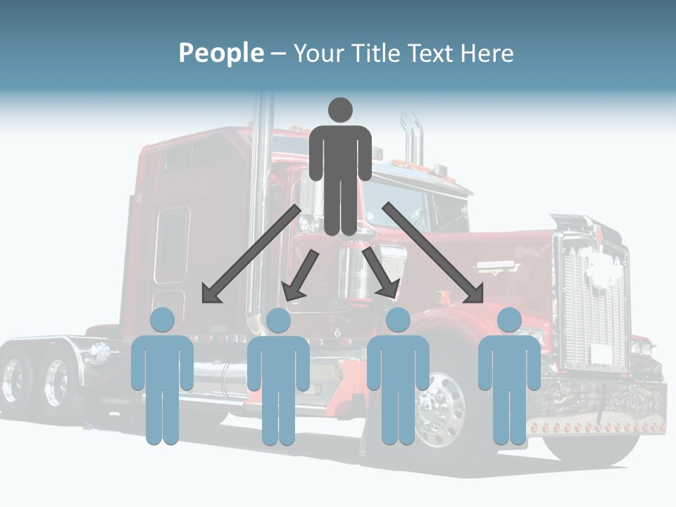 Robot In Standby Pose Waiting For Next Work Step In The Production Line. PowerPoint Template