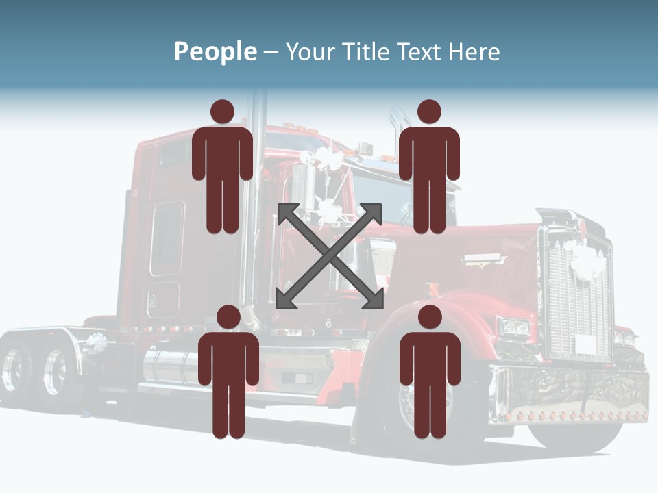 Robot In Standby Pose Waiting For Next Work Step In The Production Line. PowerPoint Template