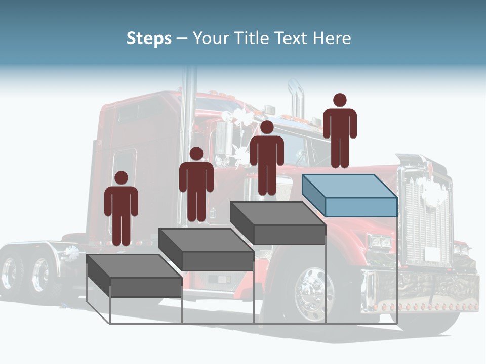 Robot In Standby Pose Waiting For Next Work Step In The Production Line. PowerPoint Template