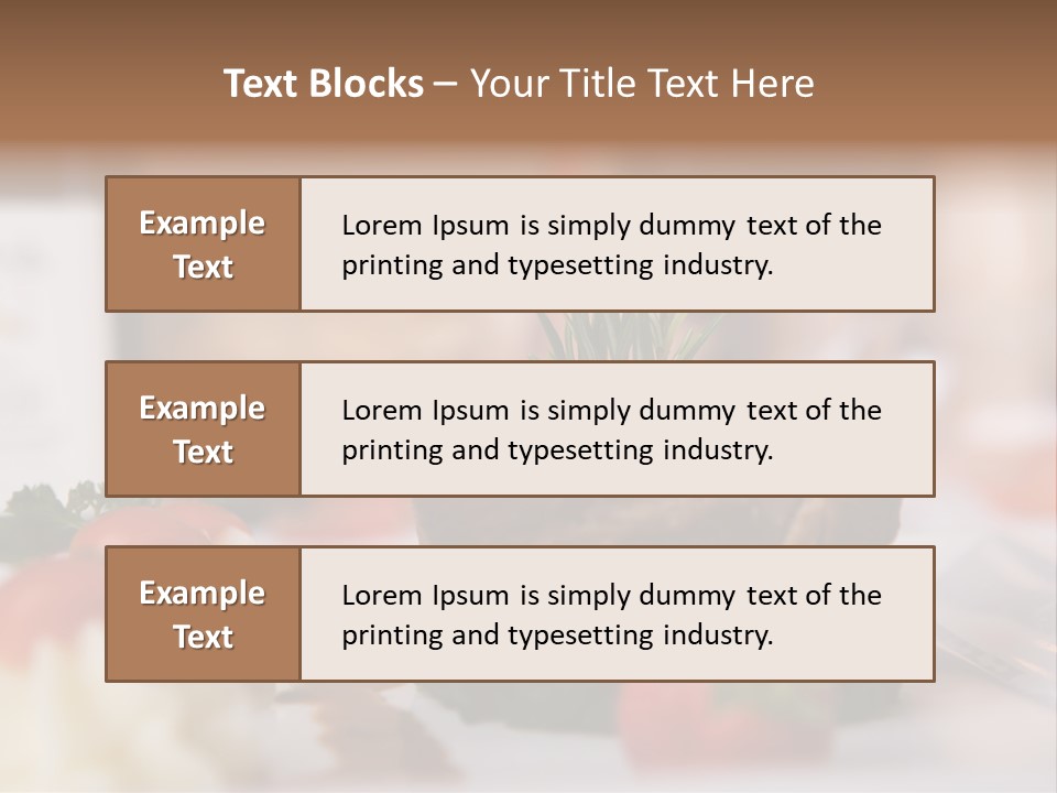 Steak PowerPoint Template