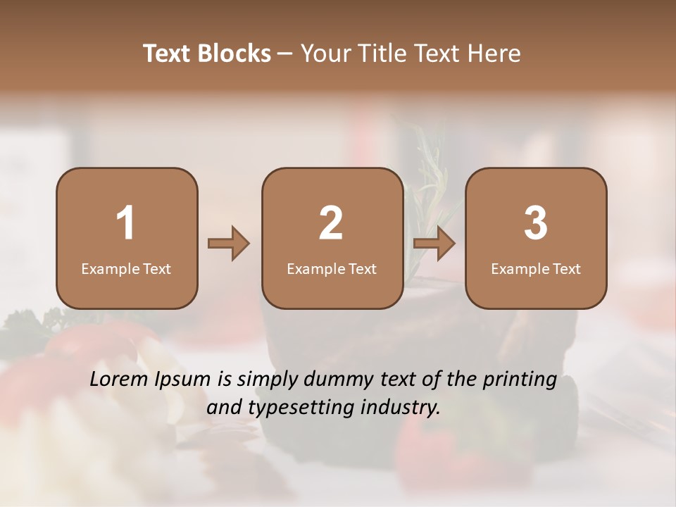 Steak PowerPoint Template