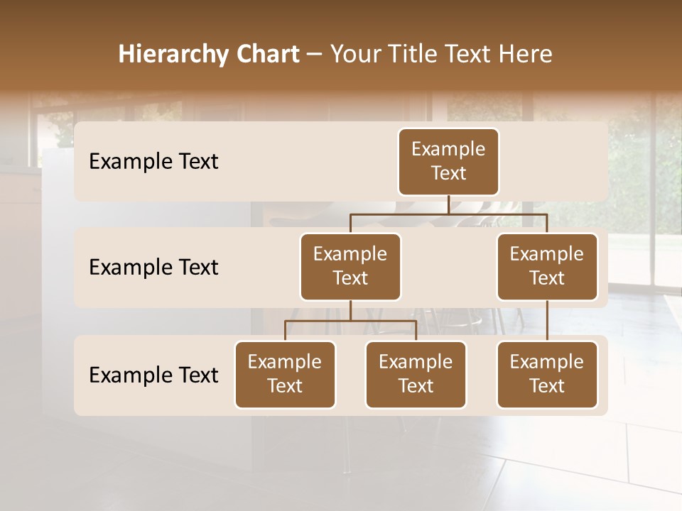 A Modern Kitchen That Has Been Freshly Remodeled PowerPoint Template