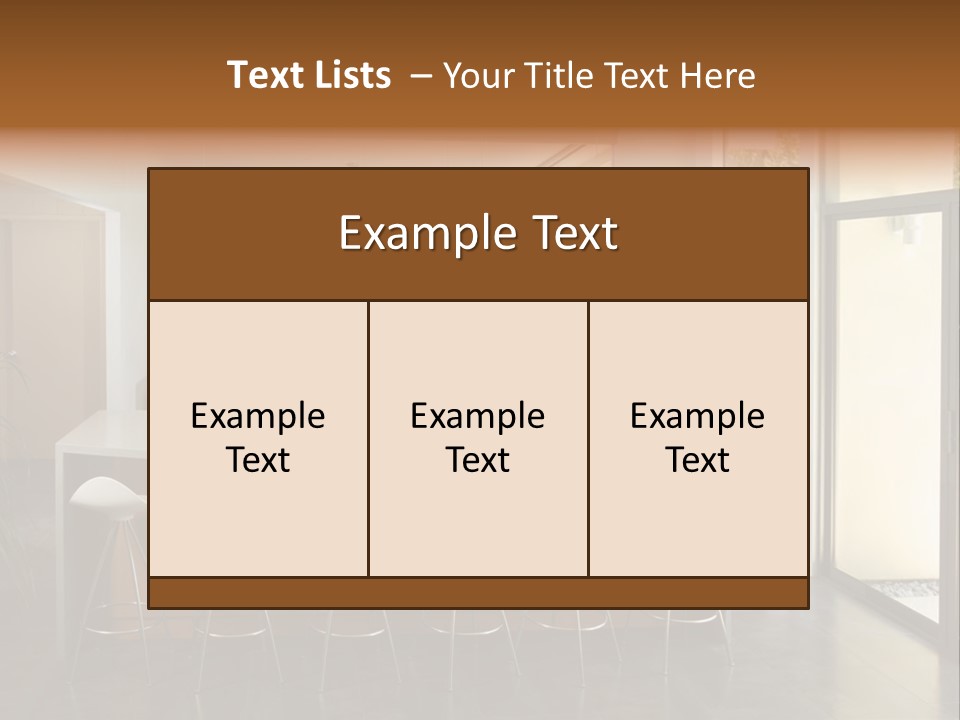 A Modern Kitchen That Has Been Freshly Remodeled PowerPoint Template
