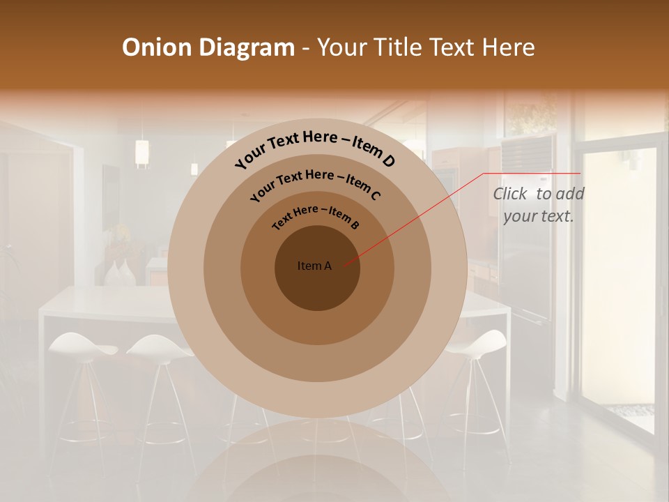 A Modern Kitchen That Has Been Freshly Remodeled PowerPoint Template