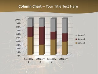 A Male Welding Metal PowerPoint Template