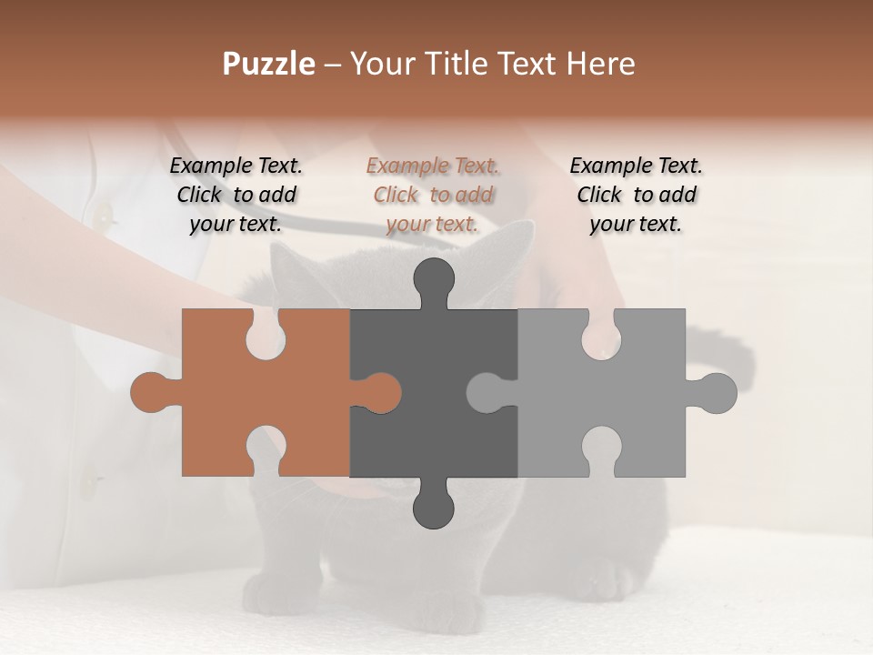 Portrait Of Beautiful African American Woman Smiling PowerPoint Template