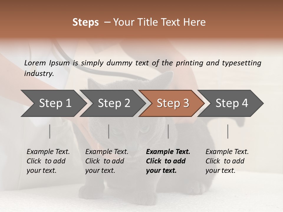 Portrait Of Beautiful African American Woman Smiling PowerPoint Template