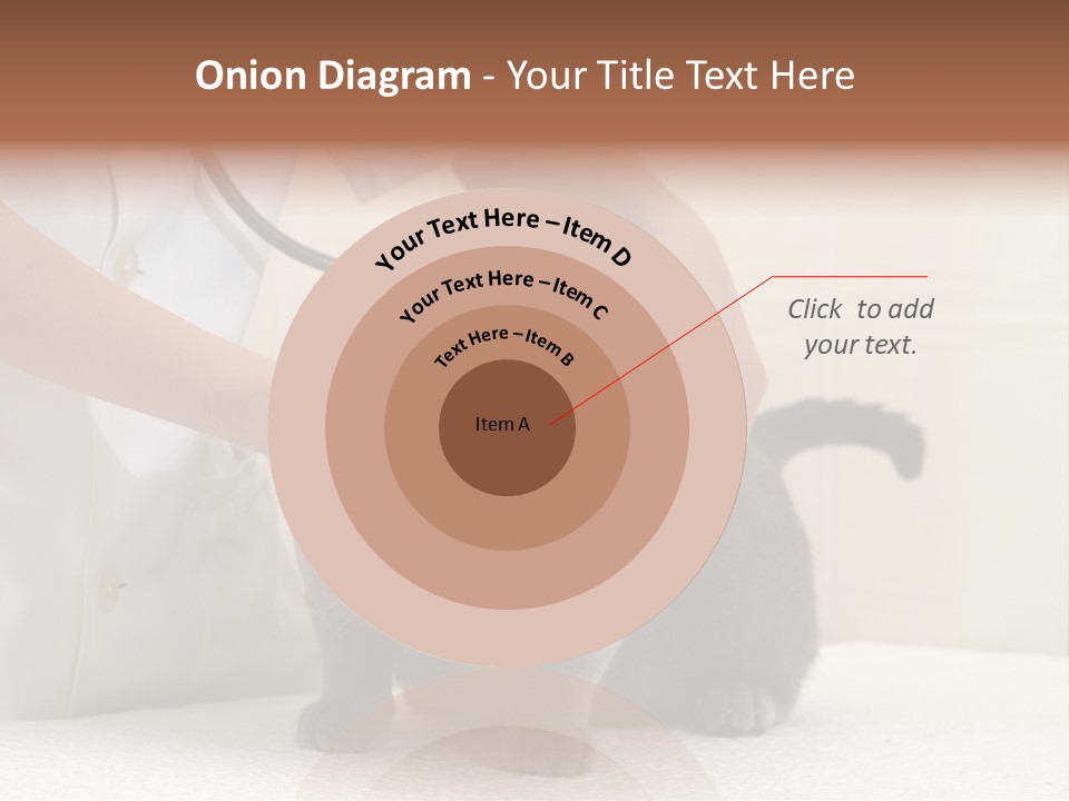 Portrait Of Beautiful African American Woman Smiling PowerPoint Template