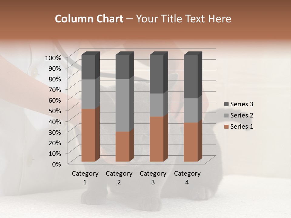 Portrait Of Beautiful African American Woman Smiling PowerPoint Template