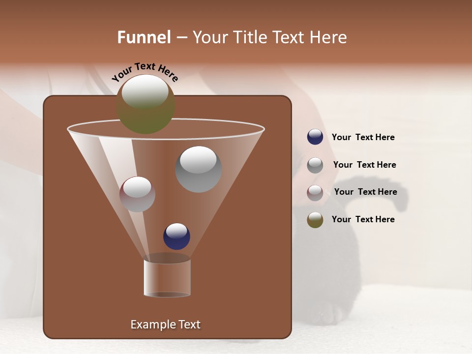Portrait Of Beautiful African American Woman Smiling PowerPoint Template