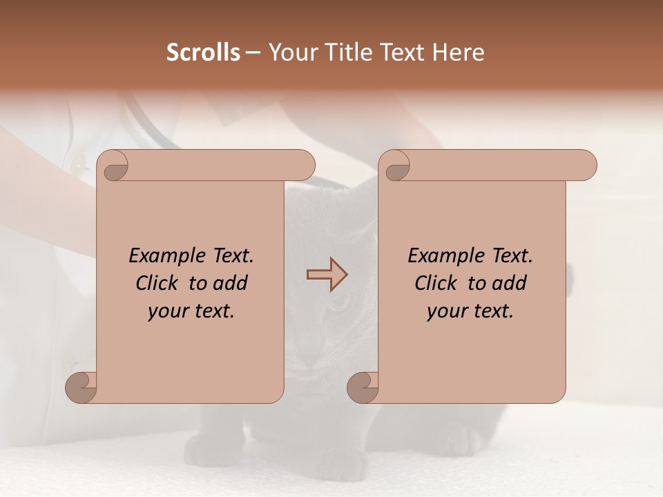 Portrait Of Beautiful African American Woman Smiling PowerPoint Template