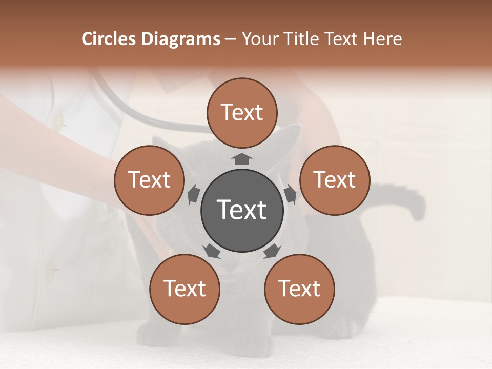 Portrait Of Beautiful African American Woman Smiling PowerPoint Template