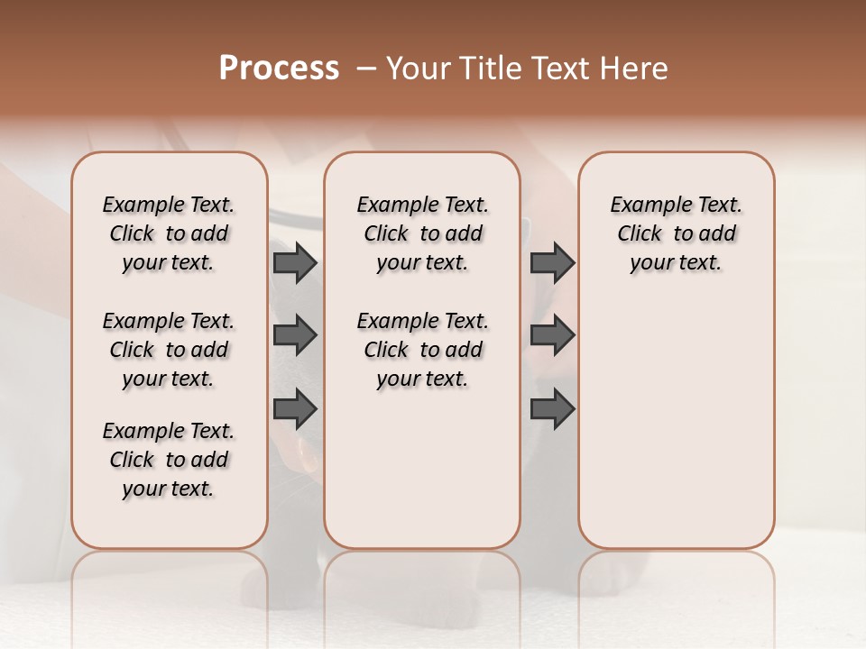 Portrait Of Beautiful African American Woman Smiling PowerPoint Template