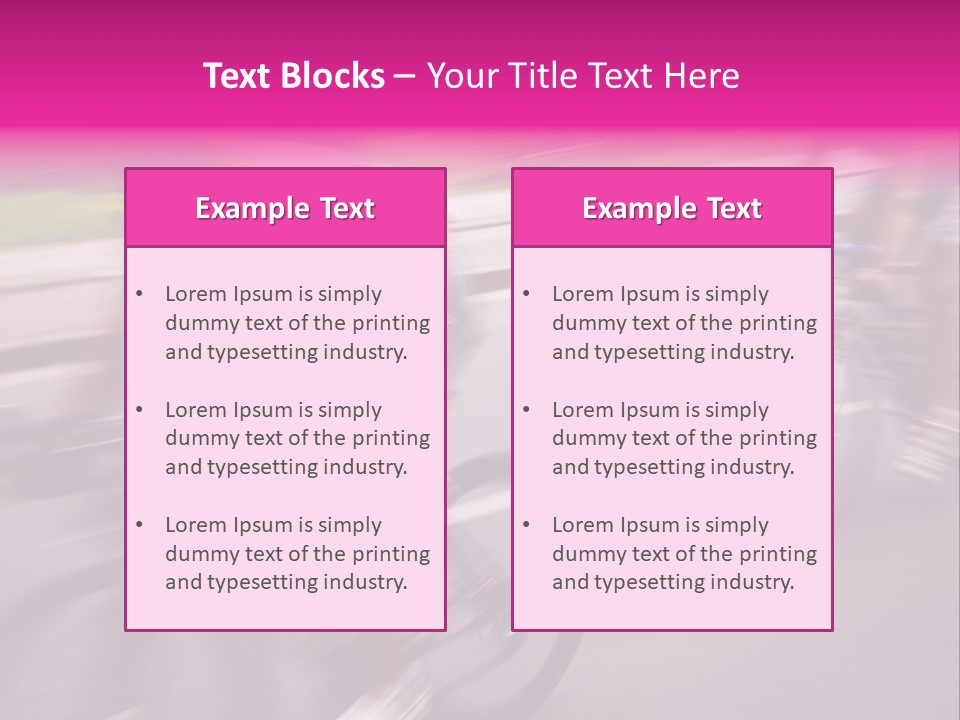 The Break Away. The Cyclists Riding By At The Bicycle Race Around Denmark 2006. PowerPoint Template