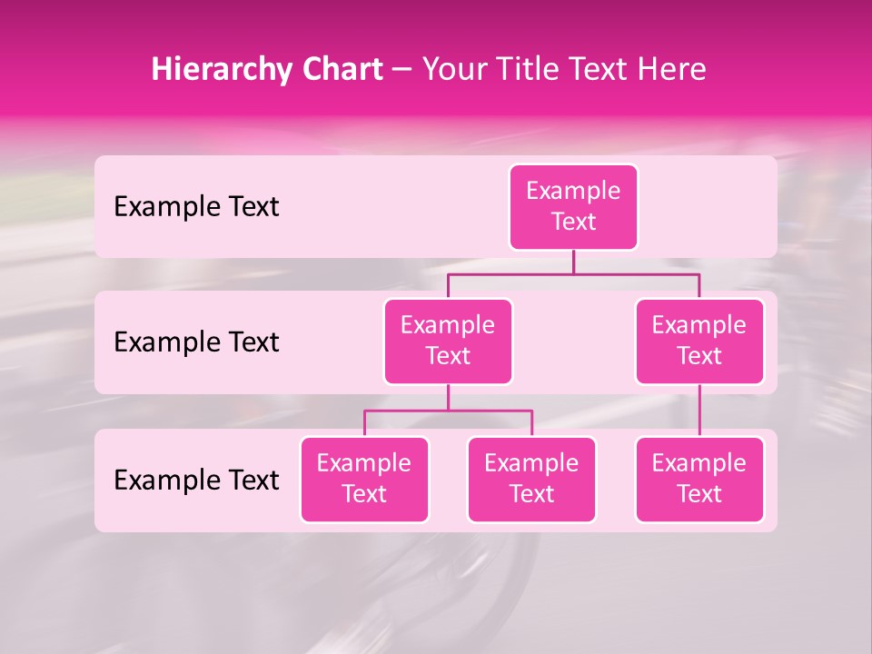 The Break Away. The Cyclists Riding By At The Bicycle Race Around Denmark 2006. PowerPoint Template