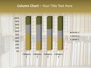 Library Books PowerPoint Template