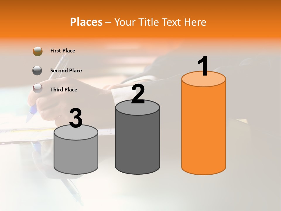 Pen Work PowerPoint Template