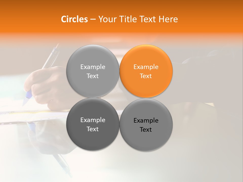 Pen Work PowerPoint Template