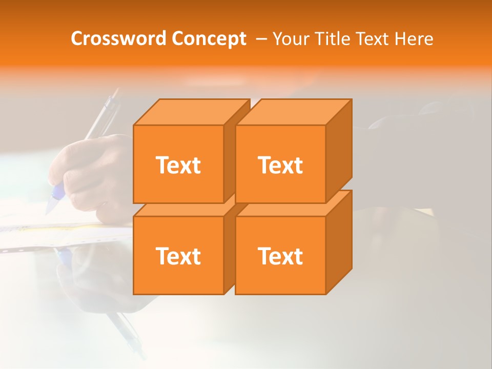 Pen Work PowerPoint Template