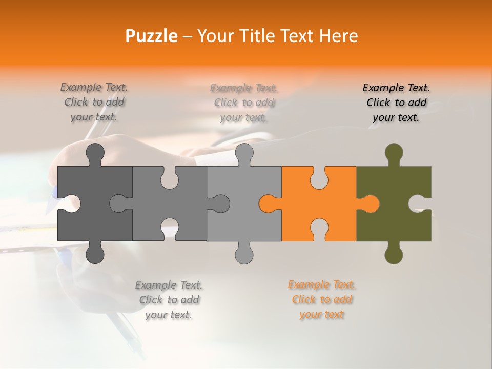 Pen Work PowerPoint Template