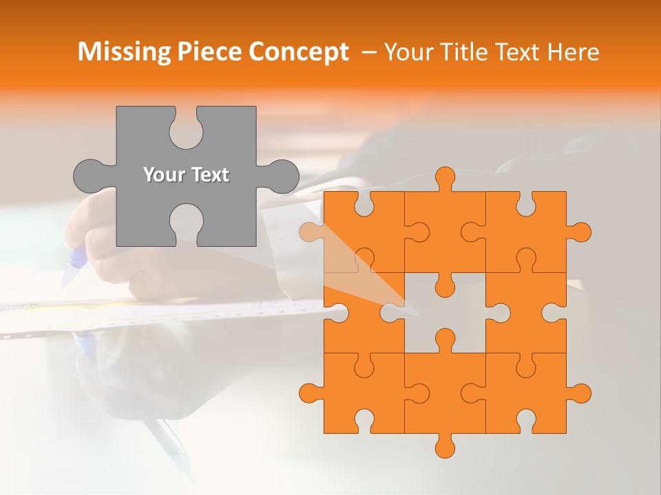 Pen Work PowerPoint Template