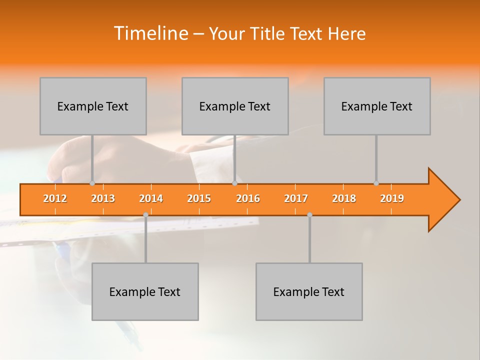 Pen Work PowerPoint Template