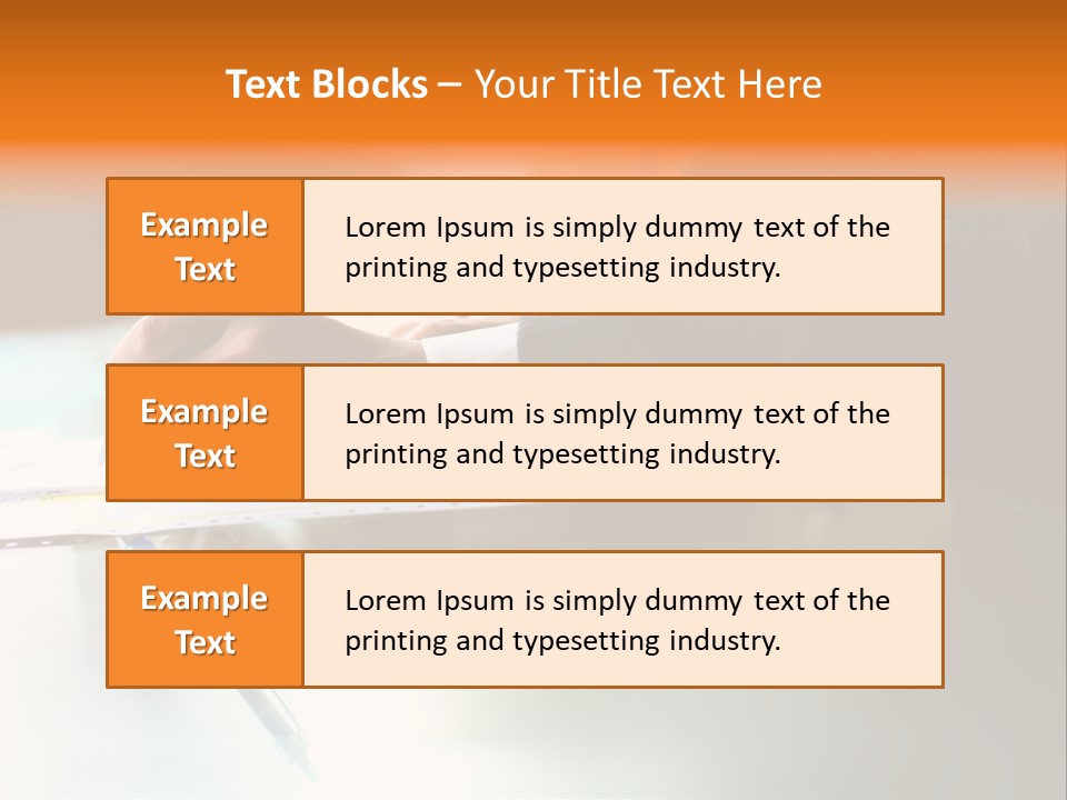 Pen Work PowerPoint Template