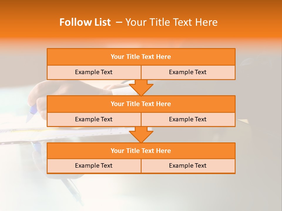 Pen Work PowerPoint Template