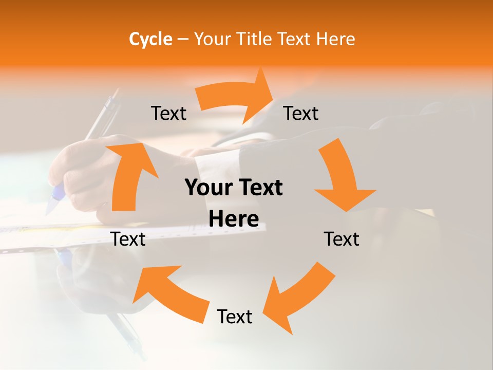 Pen Work PowerPoint Template