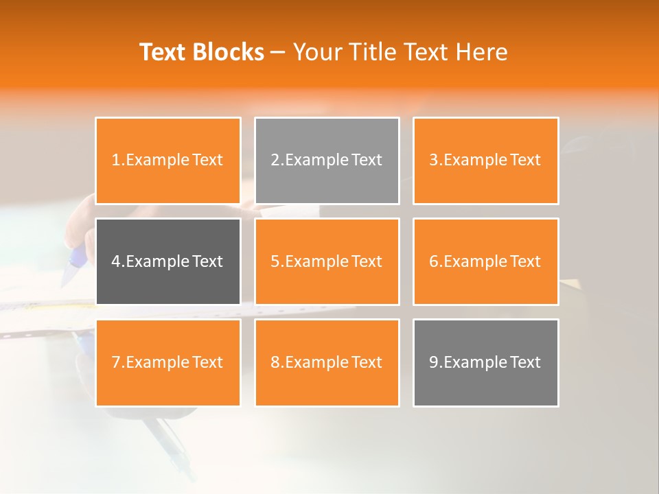 Pen Work PowerPoint Template