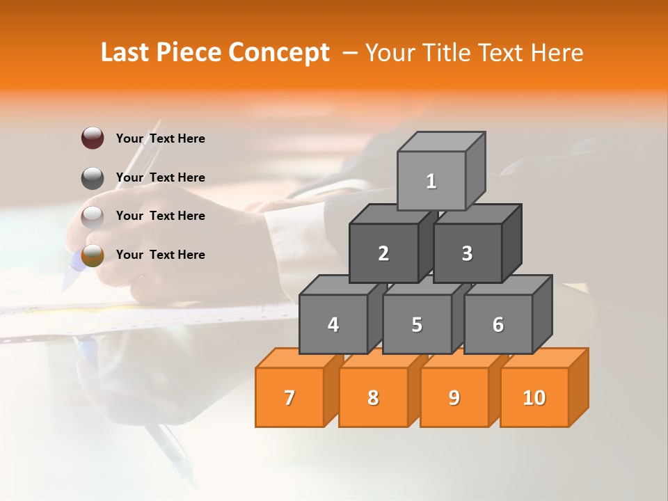 Pen Work PowerPoint Template