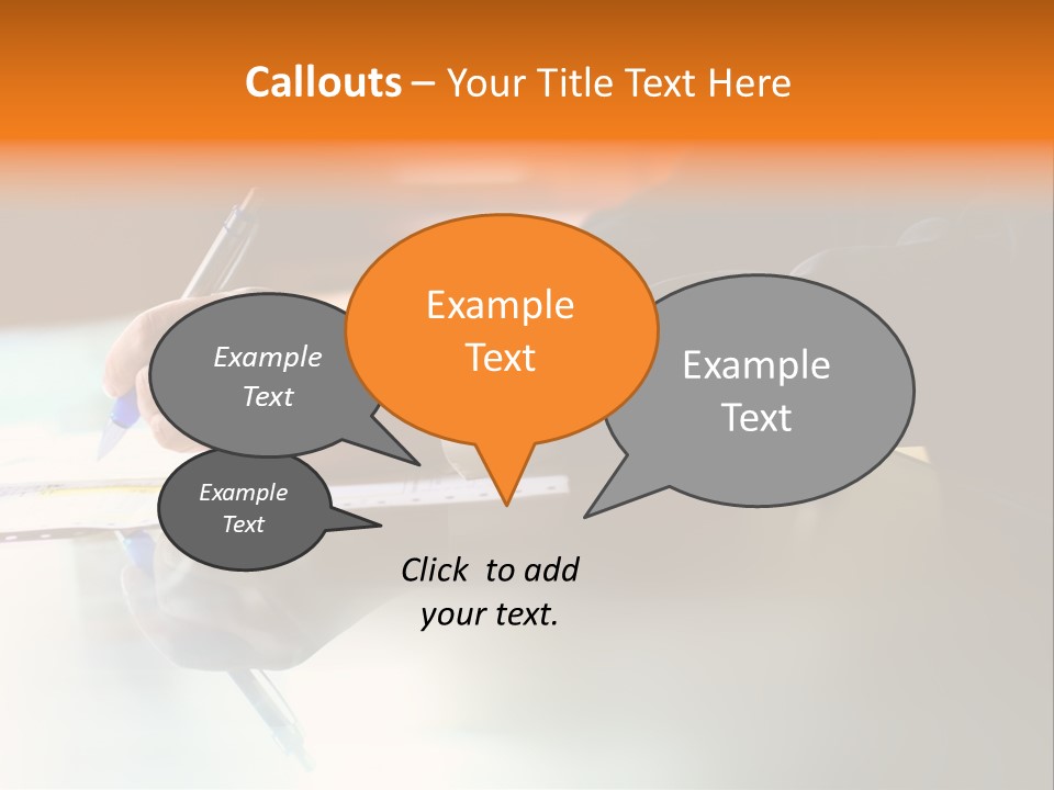 Pen Work PowerPoint Template