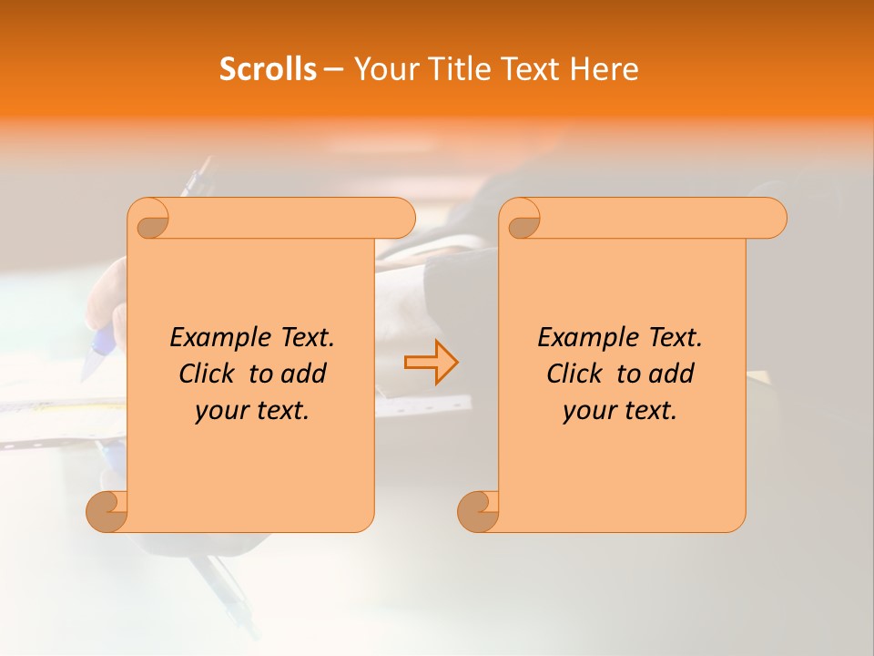 Pen Work PowerPoint Template