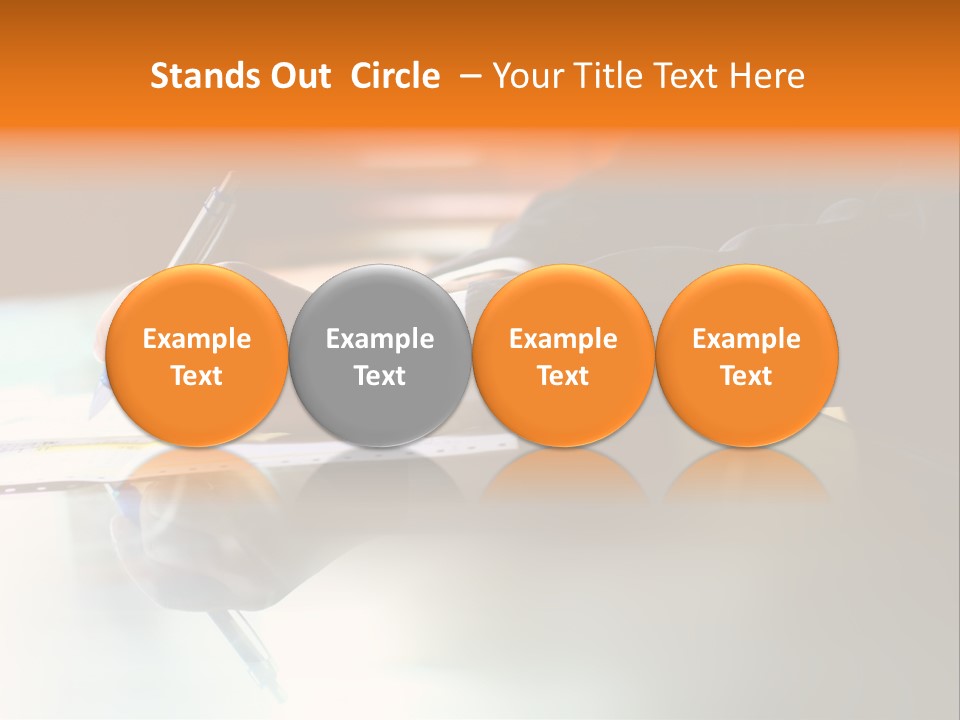 Pen Work PowerPoint Template