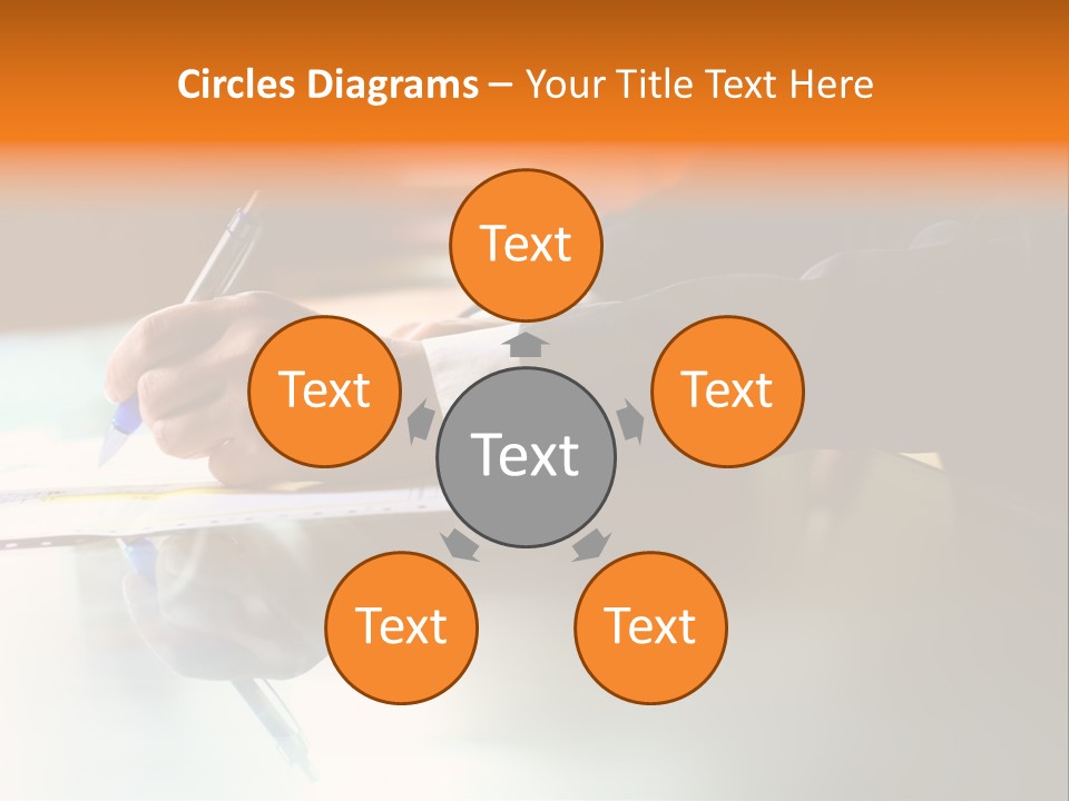 Pen Work PowerPoint Template