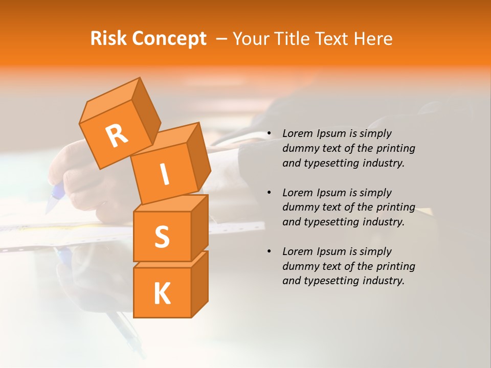 Pen Work PowerPoint Template