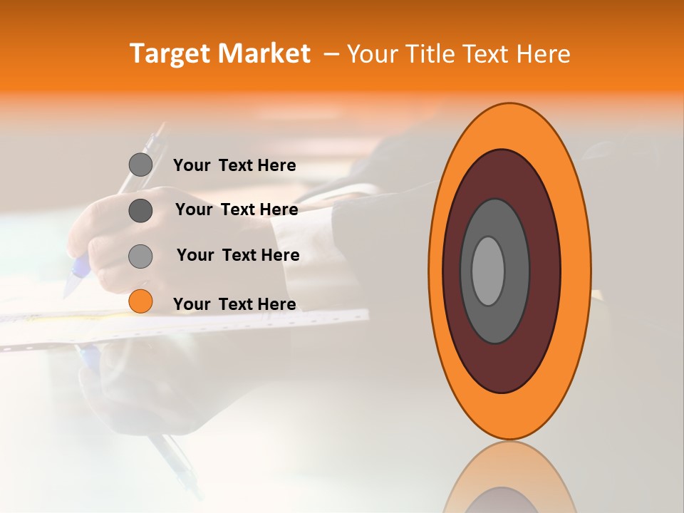 Pen Work PowerPoint Template