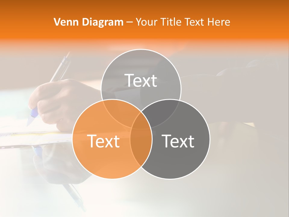 Pen Work PowerPoint Template
