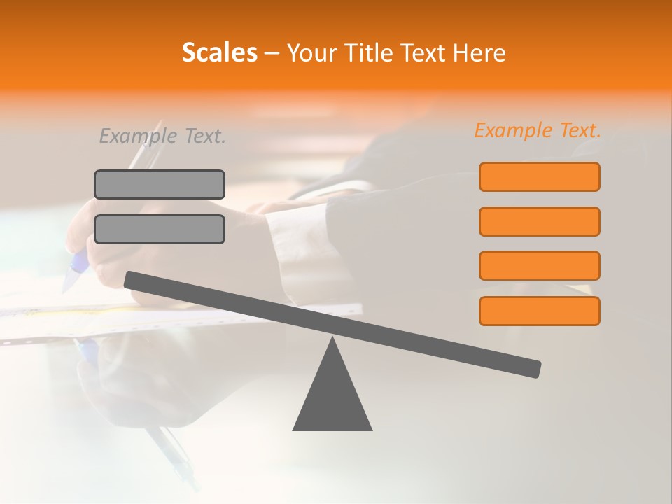 Pen Work PowerPoint Template